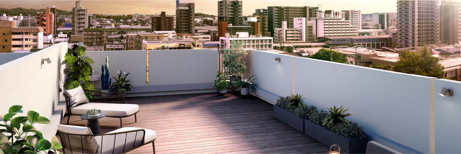 特別な空間で楽しむ、無限の可能性を秘めたルーフトップライフ