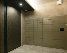 メールボックス一体型宅配ボックス