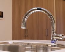 浄水機能付きタッチレス水栓