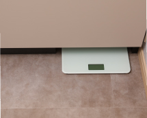 ヘルスメーター収納スペース