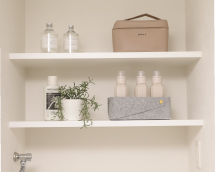 洗濯機置場上部棚