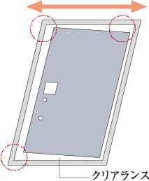 サンクレーア長久手の玄関ドア