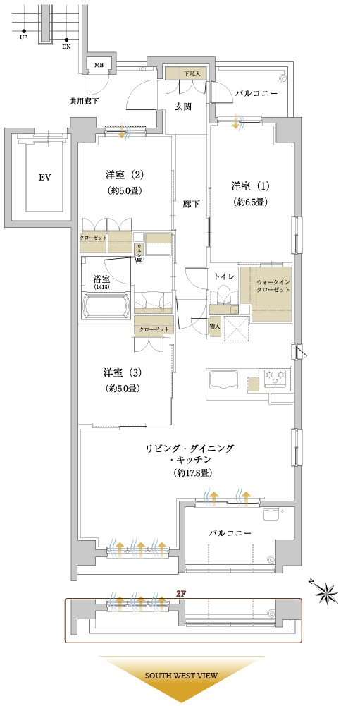 ルームプランAタイプ